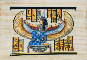 Golden Nile Scene Wall Art