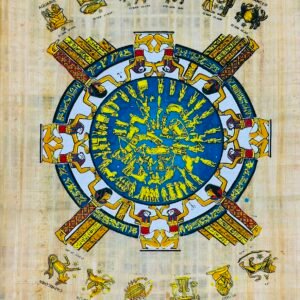 Eye of Horus Papyrus Painting