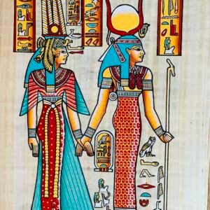 Ma'at Goddess Papyrus Painting